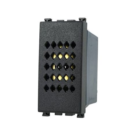 Suoneria A Bronzo 6A 220V Nero Compatibile Vimar Arke' SD91008-1 (1/3)
