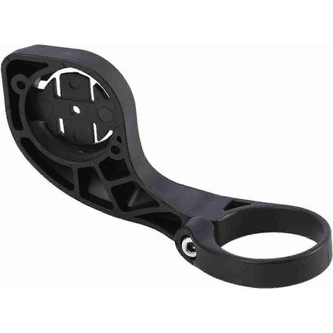 Support de guidon de vélo en plastique résistant pour GPS Garmin Edge (noir). Qualité irréprochable. WHBYV (1/4)