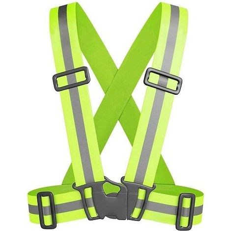 Chaleco de seguridad reflectante fluorescente unisex  Amarillo (1/3)