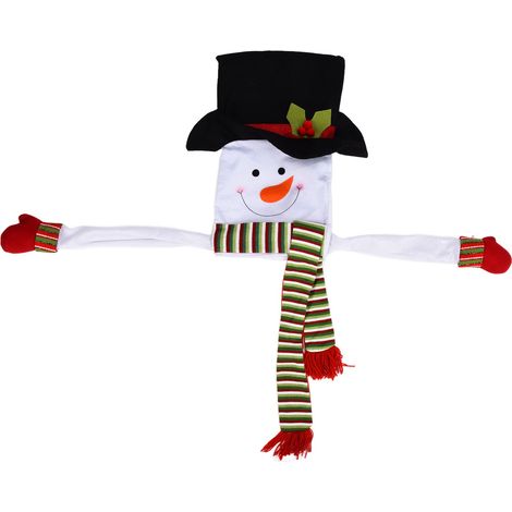 Schneemann-Weihnachtsbaumschmuck, Schneemann-Topper-Ornament für die Weihnachtsdekoration zu Hause (1/5)