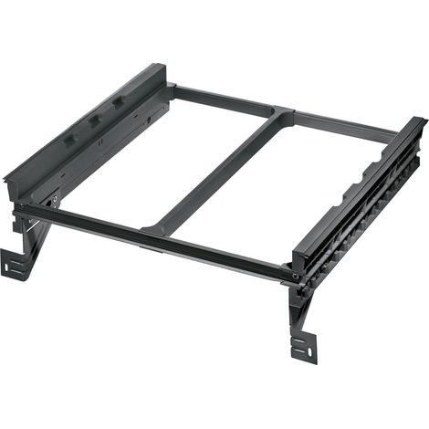 Ninka Mülleimer Halterung eins2fünf NL 500 KB 600mm - Halterung für Einbau Abfallsammler, Kunststoff dunkelgrau (1/5)