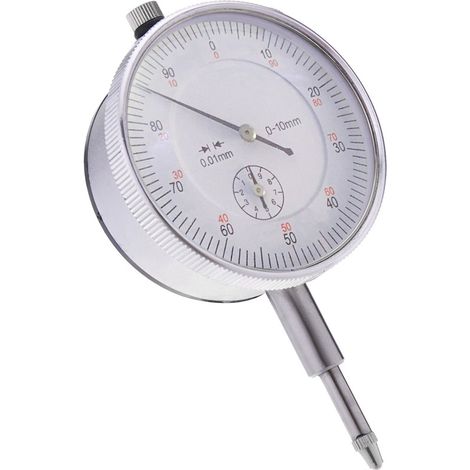 Outil de précision, instrument de mesure de précision 0,01 mm, comparateur à cadran rond, jauge à contact vertical (1/5)