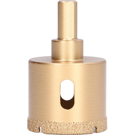 Trépan diamant brasé scie cloche creuse 40mm pour carrelage verre granit marbre porcelaine (1/5)