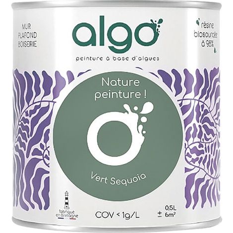 Pintura ecológica 0.5 L Verde Secuoya - Algo