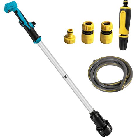 Pompe bâton de transfert d'eau sans fil compatible avec batterie 18 V, 950 GPH, pompe submersible portable pour piscine/jardin/étang/bateau/vidange de tonneaux de récupération d'eau de pluie (1/5)