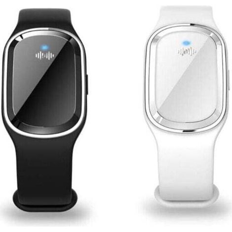 YMYNY Lot de 2 montres-bracelets anti-moustiques à ultrasons, bracelet anti-moustiques pour enfants adultes (1/4)