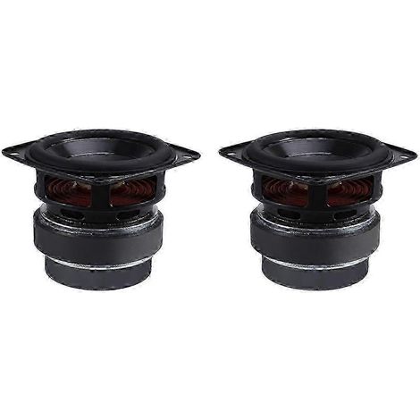 haut-parleurs large bande haute fidélité de 2,75 pouces (7 cm) 4 ohms 20 W pour systèmes audio Bluetooth avec aimants en néodyme et suspensions en caoutchouc (1/4)