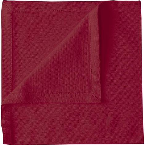 Serviette De Table - Couleur - Bordeaux, Taille - 40x40