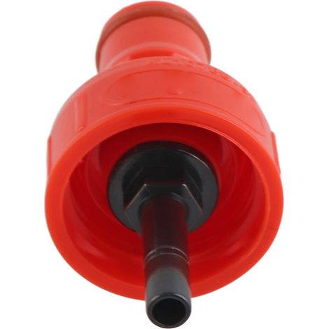 Bouchon de carbonatation G1/4 à verrouillage à bille, robuste et léger, en ABS, pour le remplissage de bouteilles de soda PET. (1/5)