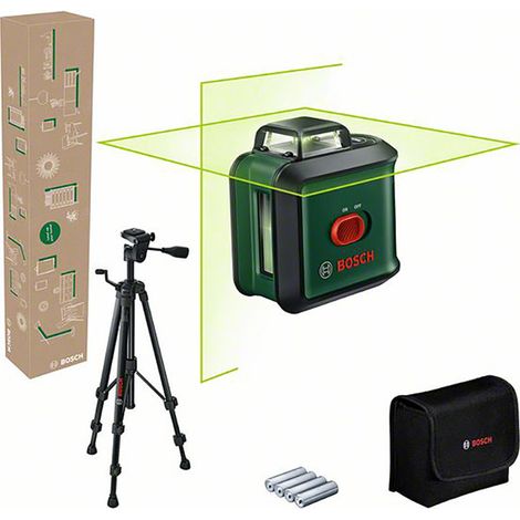 Bosch Zubehör - Kreuzlinienlaser, Reichweite 24 m, mit Zubehör 0603663EZ1 (1/5)