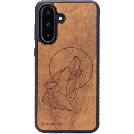 Drewniane Etui Bewood do Samsung Galaxy A26 5G wilk imbuia (1/5)