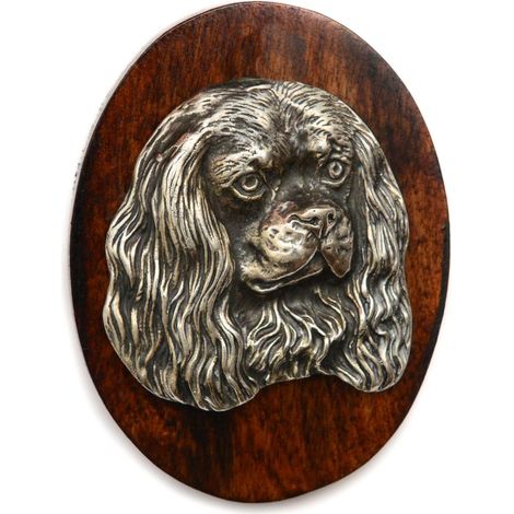 Cavalier King Charles Spaniel - spilla da esposizione canina, fermaglio per bavaglino, spilla per cani di Art-Dog (1/4)