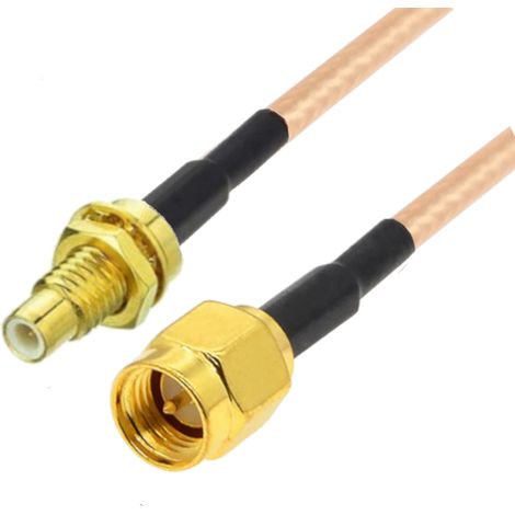 Cavo pigtail con connettore SMA / SMC tipo BH RG316, lunghezza 30 cm