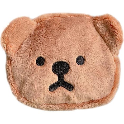 Porte-monnaie en peluche ours en dessin animé, (1/2)