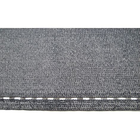 Malla de ocultación antracita 230 g/m² 1 x 5 m (1/2)