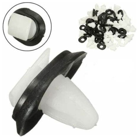 100pcs Agrafe Garniture Fixation Clip Panneau Joint Porte Pour Fiat Ducato 71728806,8565.43, 856543 (1/4)