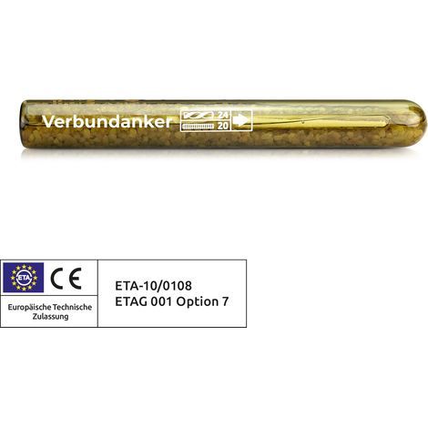 Capsule di ancoraggio chimico IsolBau M20, 1 pz. (1/5)
