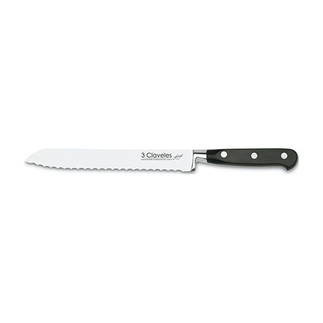 Couteau à pain forgé 20cm 01567 3 Claveles (1/2)