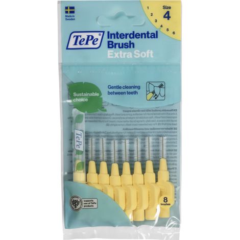 Spazzolini interdentali TePe ExtraSoft da 0,7 mm, 8 pezzi