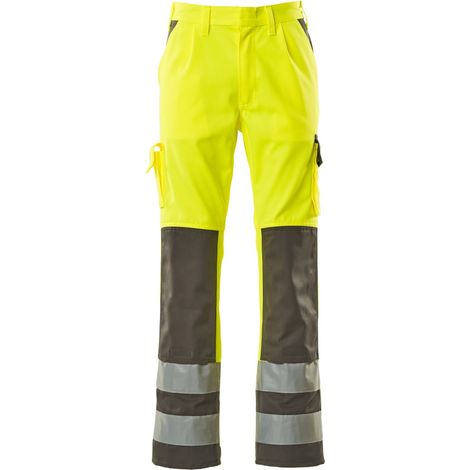 Mascot SAFE COMPETE Warnschutzhose Olinda Gr. 50 gelb/anthrazit
