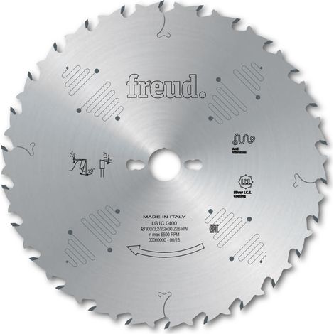 Palas reguladoras de caudal FREUD - Ø300 3,2/2,2 AL30 Z26 BA - F03FS07560 -LG1C 0400 (1/2)