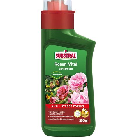 Fertilizante substral rosen-vital fórmula antiestrés 500 ml