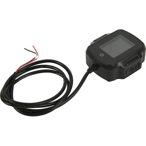 Système de surveillance de la pression des pneus pour motos avec 2 capteurs externes TPMS, chargement USB 12 V et affichage haute précision (1/5)