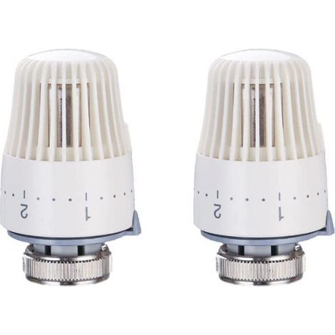 Accessoires pour équipement de chauffage Tête thermostatique M30 x 1,5 Radiateur Position zéro Valve Chauffage Protection contre le gel Accessoires de chauffage(2PCS) (1/4)