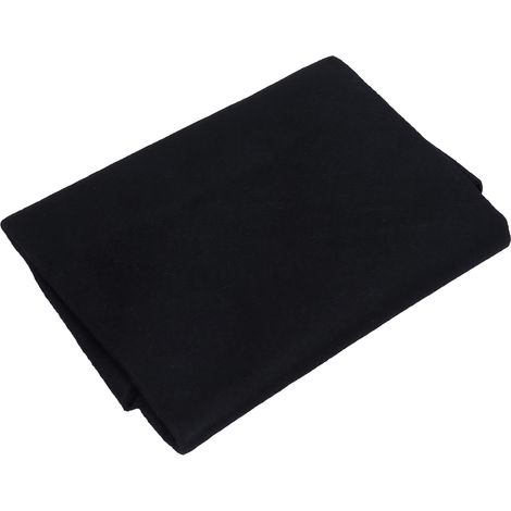 Tapis de protection circulaire pour barbecue à charbon de bois, ignifugé et antidérapant. (1/5)