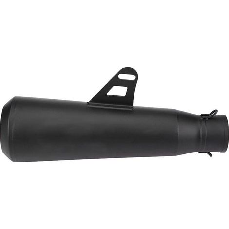 Auspuffschalldämpfer, modifiziertes Auspuffschalldämpferrohr für Universalmotorräder 51 mm (Schwarz). (1/5)