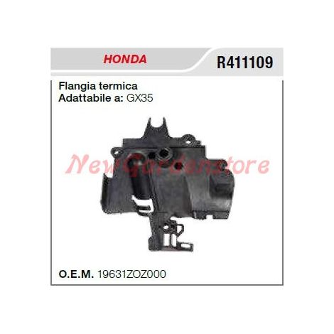 HONDA Motorpumpe GX35 R411109 Thermoflansch, Ansaugung