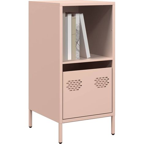 Sideboard Rosa 35x39x73,5 cm Kaltgewalzter Stahl