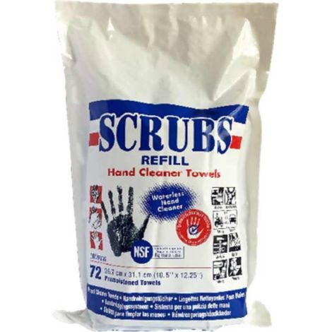 Toallitas limpiadoras Kleinmann Scrubs 72 unidades doble textura