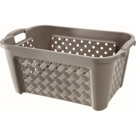 Tontarelli Arianna Wäschekorb 35 l Rechteckig Polypropylen (PP) Braun