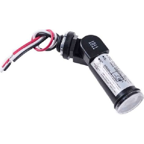 Bardusch - Détecteur de lumière LED pivotante 120 V à cellule photoélectrique, activable du crépuscule à l'aube, pour une utilisation extérieure. (1/5)