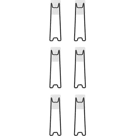 Lot de 6 supports pour cadres photo, chevalet de cadre photo, 18 x 5,5 cm (1/5)