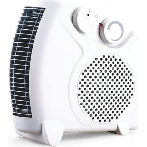 Ventilador calefactor con termostato regulable en dos posiciones 2000W con asa aire fresco caliente 1000W 2000W horizontal vertical