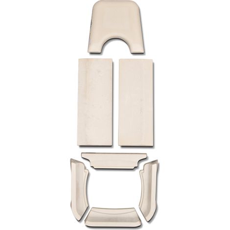Habillage de foyer pour poêles à cheminée Glass de Austroflamm - keramott - 7 pièces (1/2)