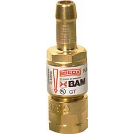 Dispositivo Di Sicurezza Con Presa, Modello: Acetilene, Raccordo Di Ingresso 9 Mm, Presa G 3/8 L
