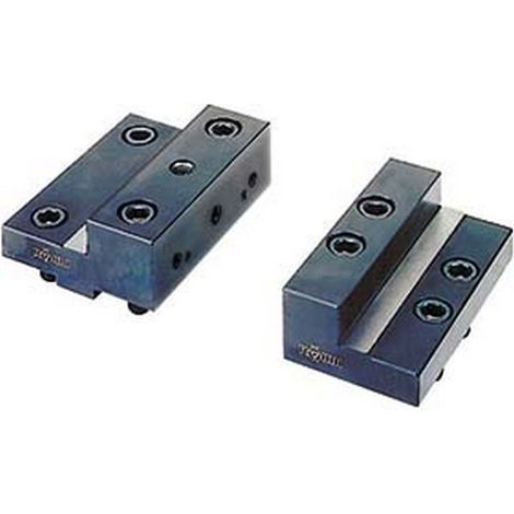 Accessoires en option pour étau compact pour machine RC RKE/RKE-L, Accessoires : Mors étagés de 125 mm de large (jeu)