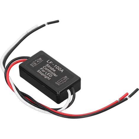 Contrôleur de feu stop stroboscopique à LED intelligent, module clignotant surélevé pour véhicule automobile (1/5)