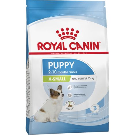 Royal Canin X-Small Puppy Trockenfutter für Welpen sehr kleiner Hunderassen 1,5 kg Trockenfutter