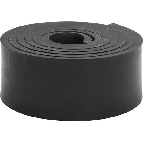 Gummileiste für Schneepflug Schwarz 250x8x1 cm