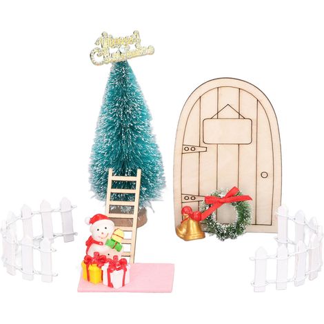 Décoration de Noël Miniature 1:12 pour Maison de Poupée, Accessoire Détaillé et Réaliste (1/5)