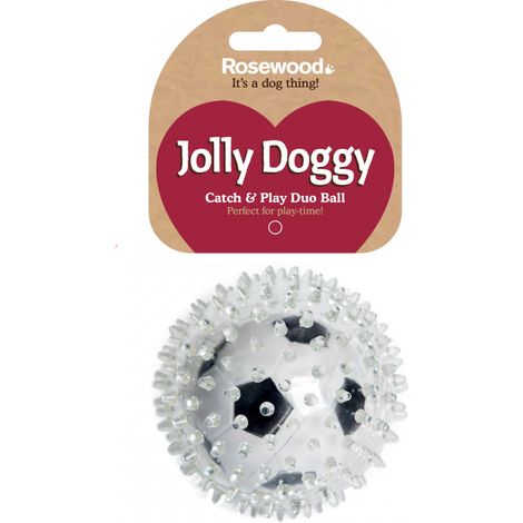 Boule de football en doggy Jolly Doggy en palissandre 8cm