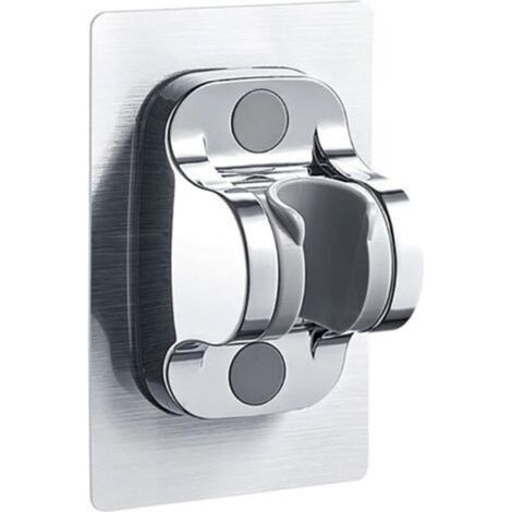 Adjustable Angle 12cm Oversized Panel Strong Adhesive Shower Head Holder (1/5)