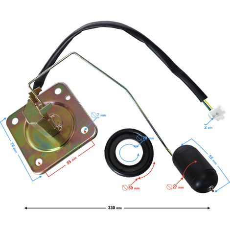 Sensore livello carburante per ciclomotore Volcano 50 / Euro 5 (1/2)