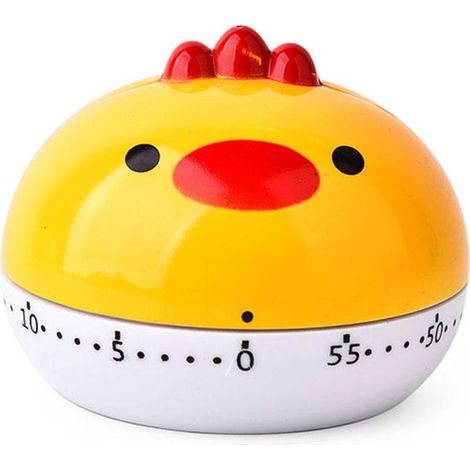 Minuterie Cuisine Mécanique - Minuterie Numérique Manuelle 60 Minutes - Pour Cuisson Boulangerie Pâtisserie - 1 Pièce (1/5)