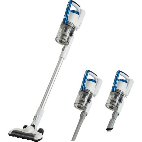 Aspirateur sans fil 2 en 1 avec moteur BLDC 350W 0.7L Blanc et Bleu (1/5)