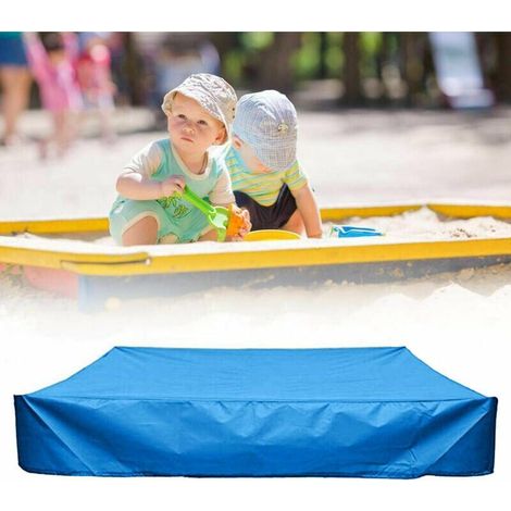 YMYNY Couverture de bac èc Sable Anti-poussiècre avec Cordon de Serrage (1/4)